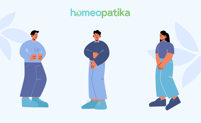 bolest břicha způsobená psychogenní zácpou