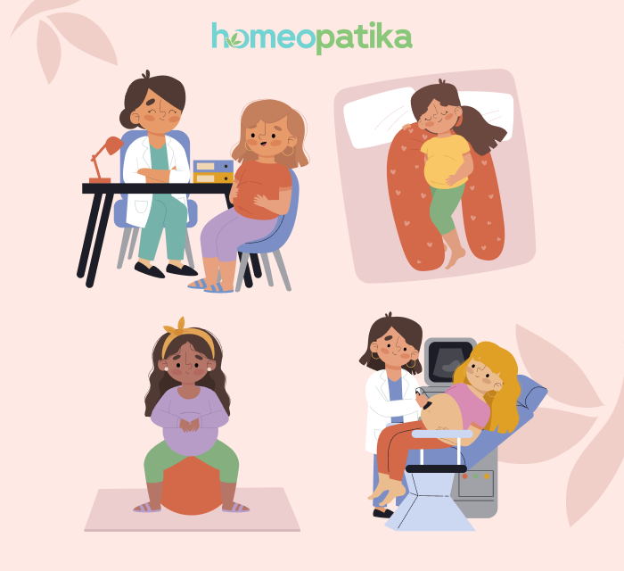 kroky pro zdravé těhotenství