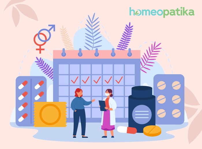  konzultace s lékařem ohledně oddálení menstuace