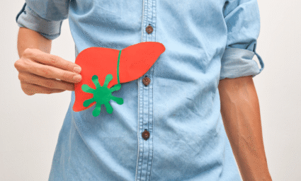 Nemoc žlučníku a jater.