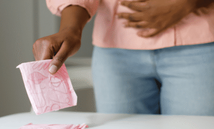 Bolestivá menstruace.