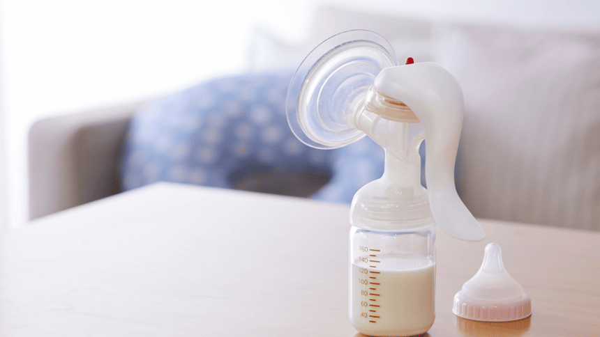 Odsávačka na mléko.