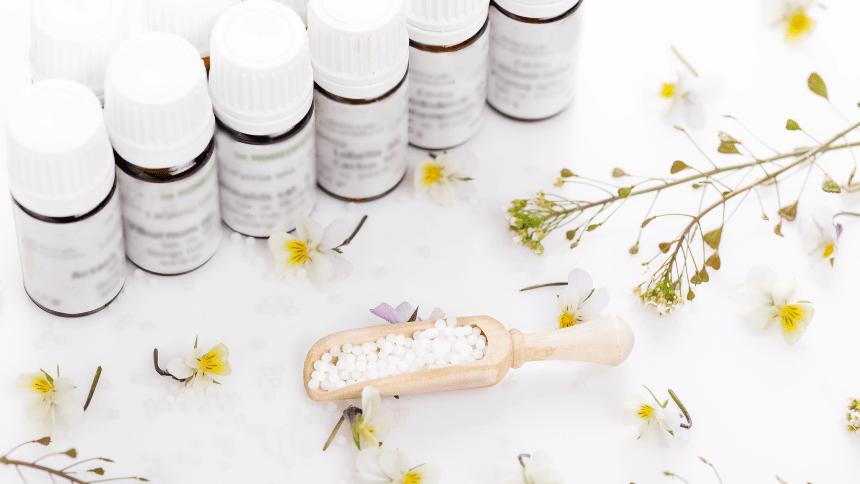 Homeopatické léky.