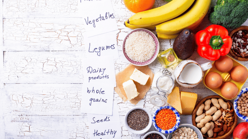 Vyvážená strava pro zdravá střeva.