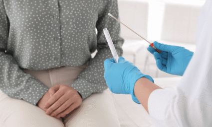 Vyšetření na pohlavně přenosnou nemoc.