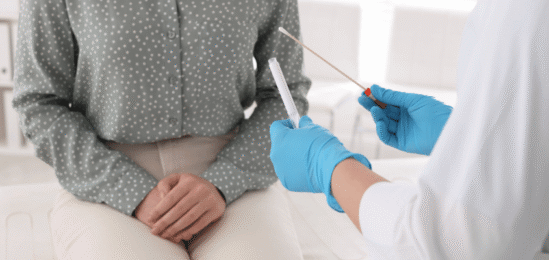 Vyšetření na pohlavně přenosnou nemoc.