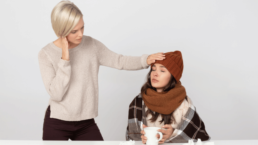 zhoršující se příznaky a zhoršující se stav pacienta.