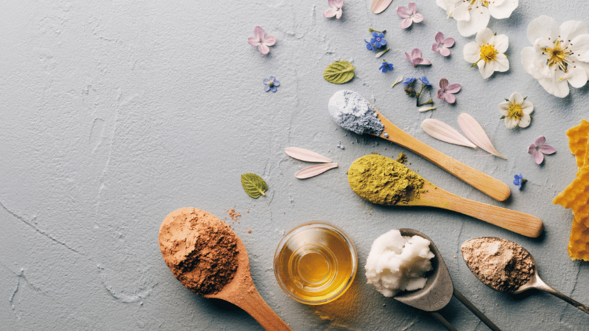 Suroviny na výrobu vícesložkového homeopatika.