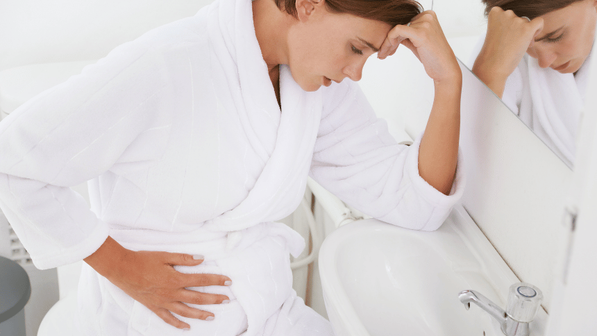 Ranní nevolnost v těhotenství.